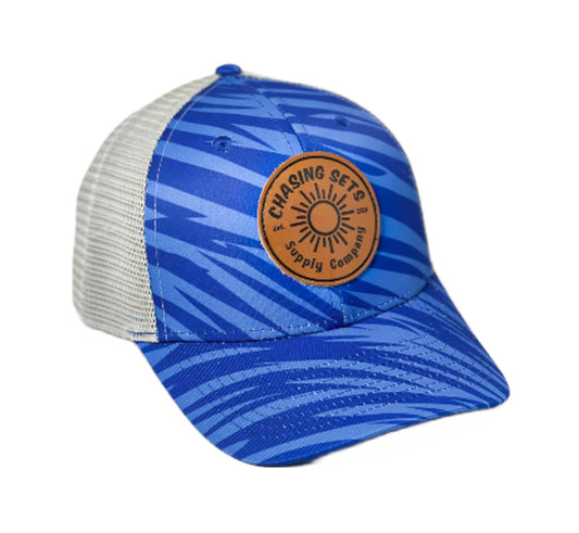The Weekender Snapback (Blue Tiger)